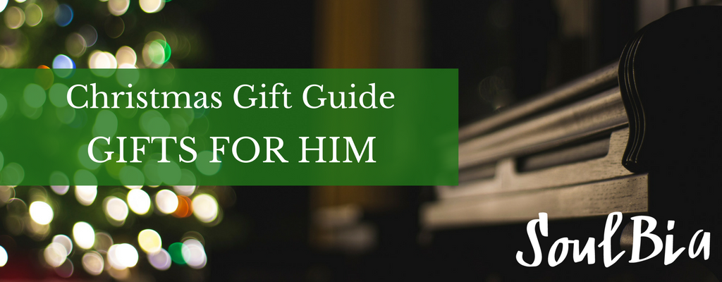 SoulBia Christmas Gift Guide - Gifts for Him