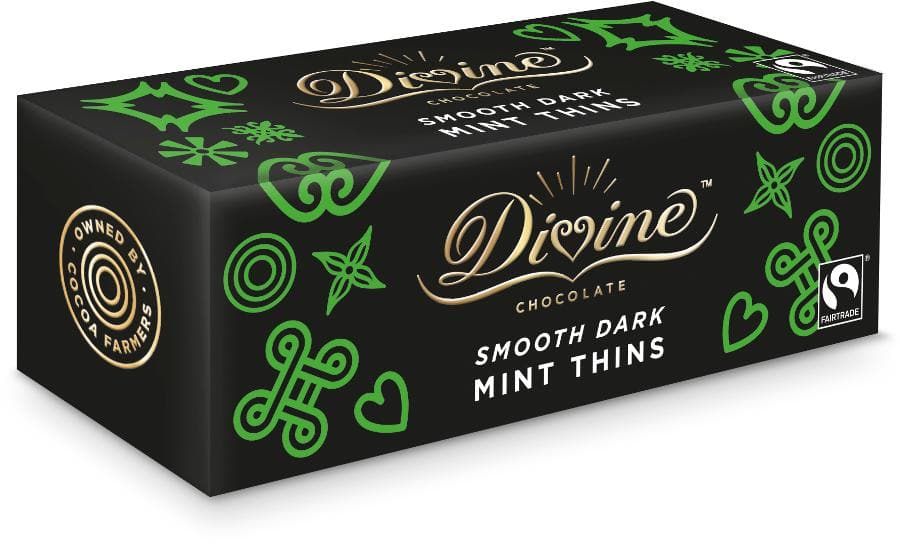 Divine Dark Chocolate After Dinner Mint Thins - 200g - SoulBia