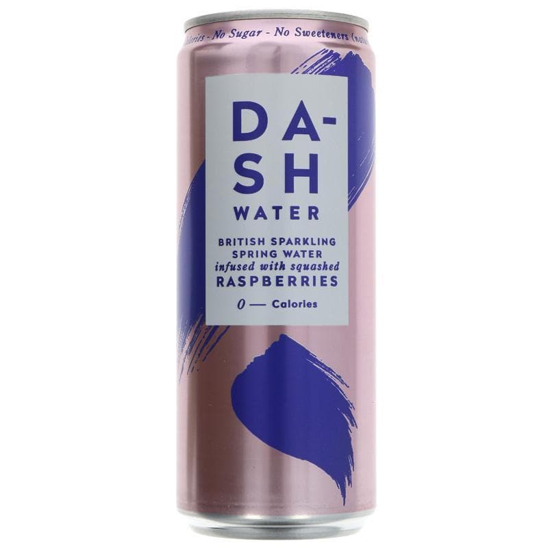 Dash Sparkling Raspberry Water - 330ml - SoulBia