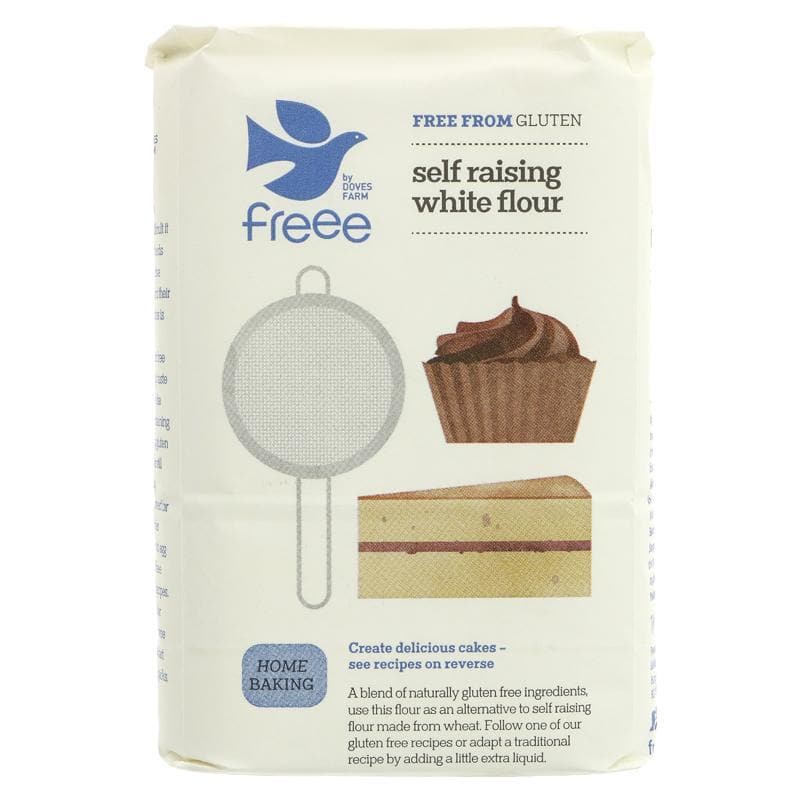 Doves Farm White Self Raising Flour GF - 1kg - SoulBia