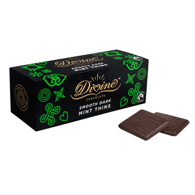 Divine Dark Chocolate After Dinner Mint Thins - 200g - SoulBia