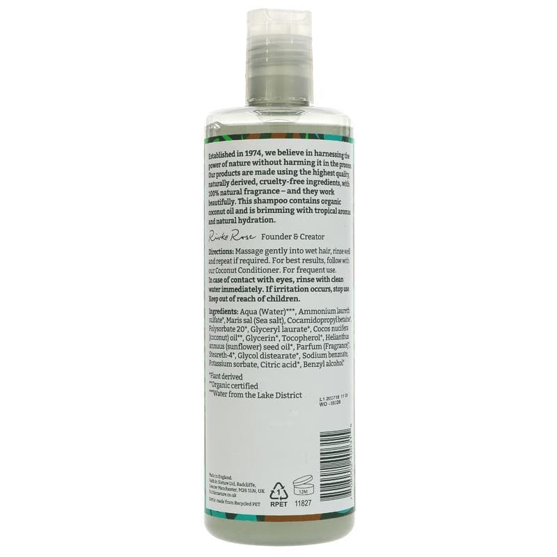 Faith In Nature Coconut Shampoo - 400ml - SoulBia