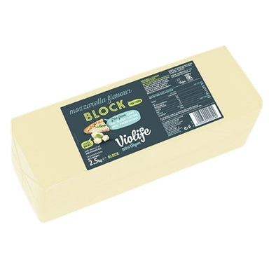 Violife Block Mozzarella (For Pizza) - 2.5kg