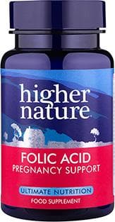 Higher Nature Folic Acid 400mcg - SoulBia