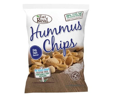 Eat Real Hummus Chips Sea Salt - 45g - SoulBia