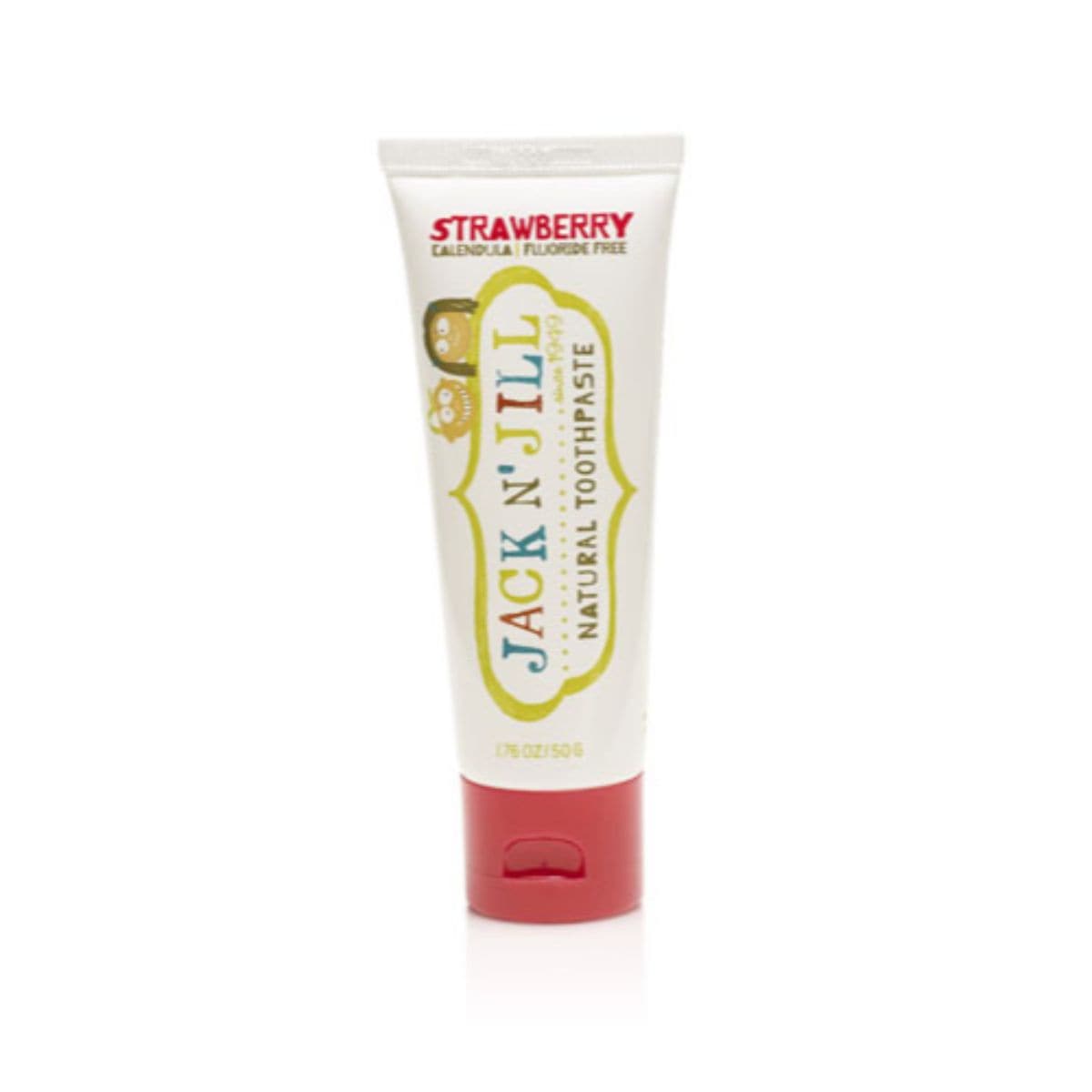 Jack N Jill Natural Calendula Strawberry Toothpaste - 50g