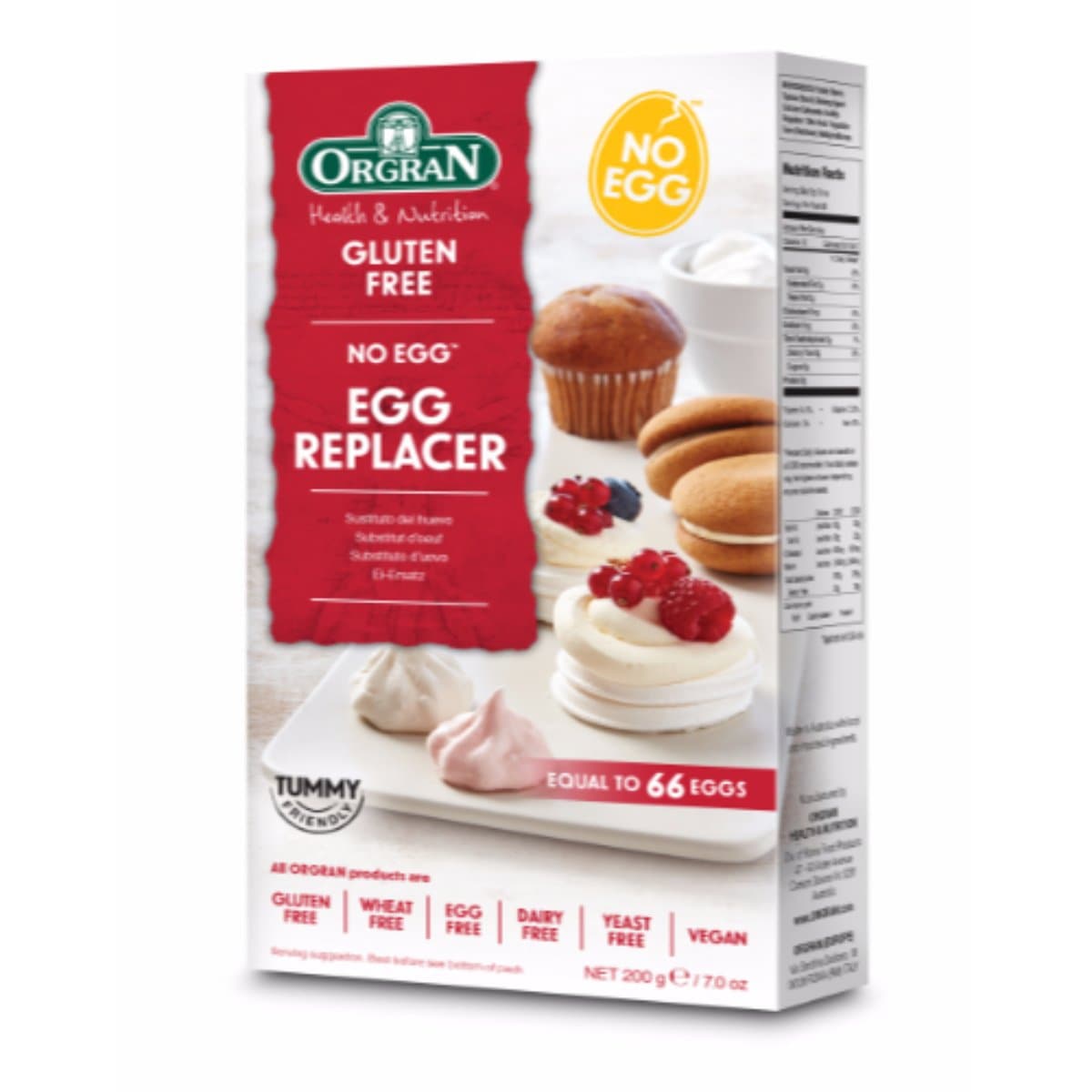 Orgran Egg Replacer 200g - SoulBia