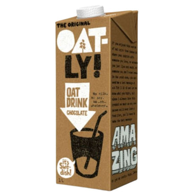 Oatly Chocolate Oat Drink - 1Ltr