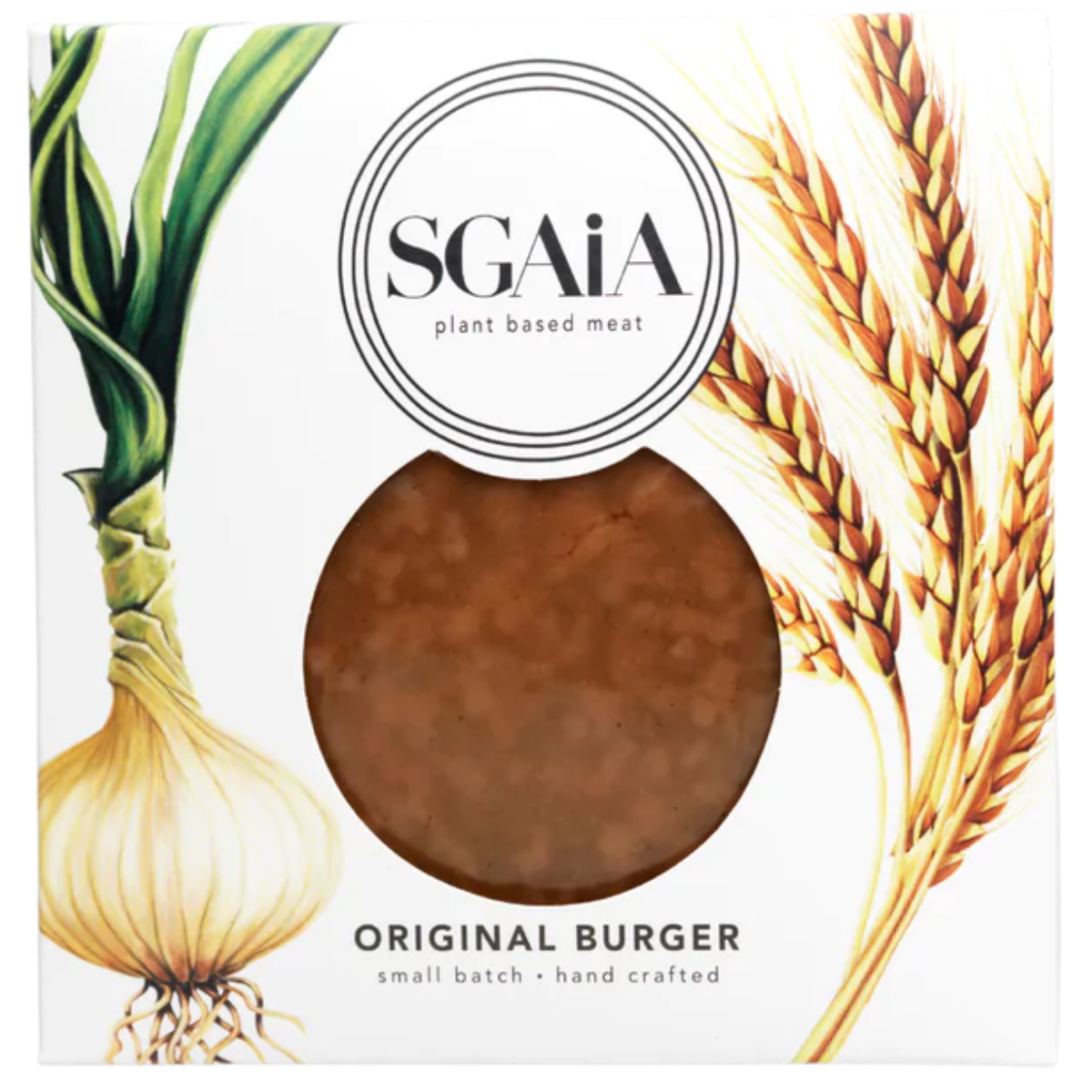 Sgaia Original Flavour Vegan Burger - (2x110g)