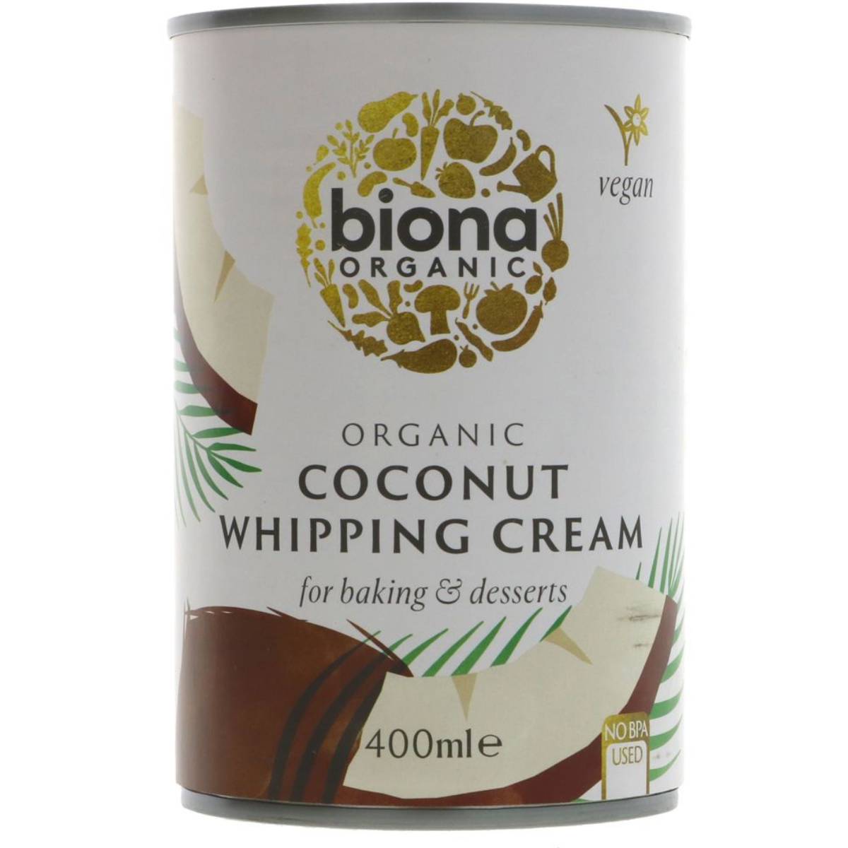 Biona Coconut Whipping Cream - 400ml