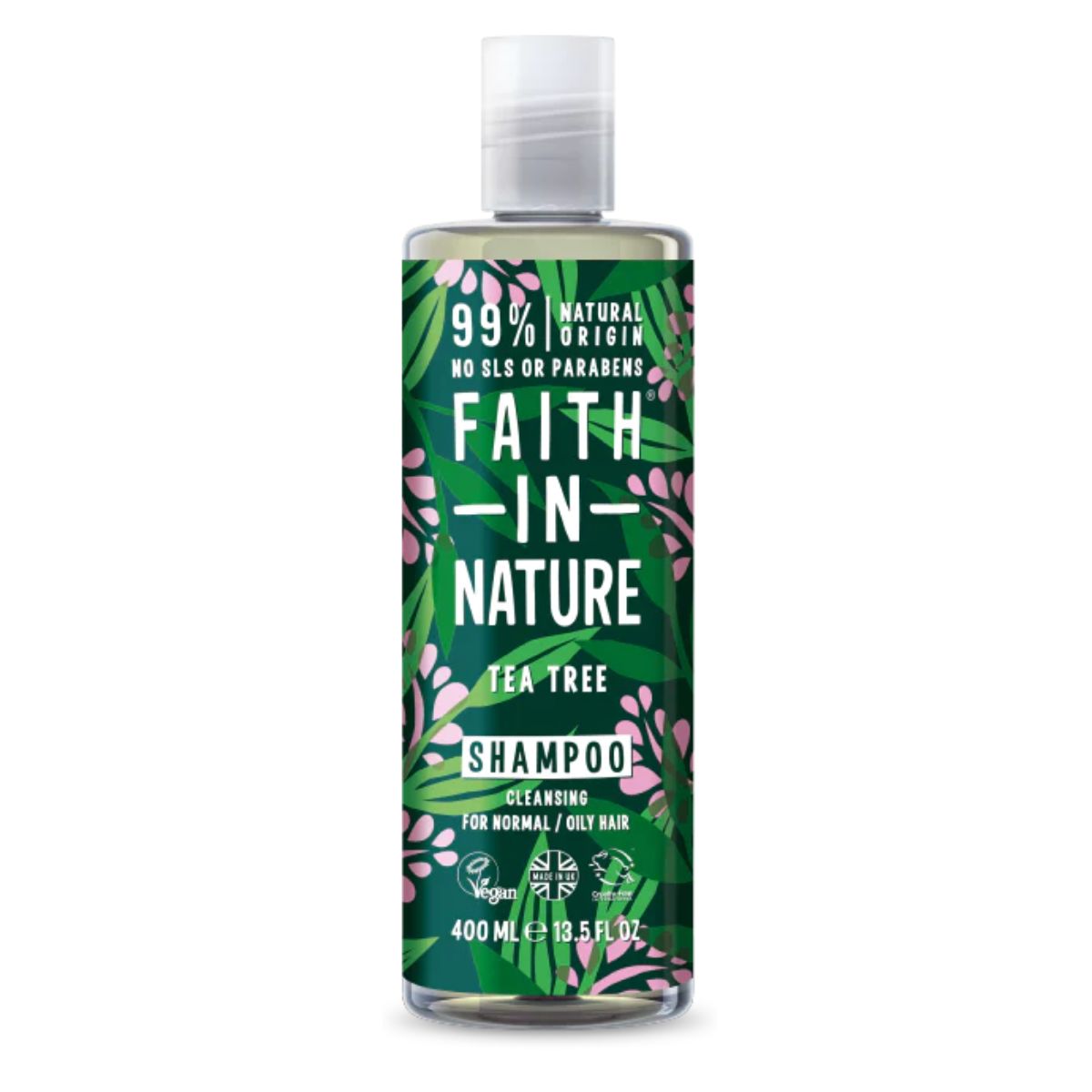 Faith In Nature Tea Tree Shampoo - 400ml