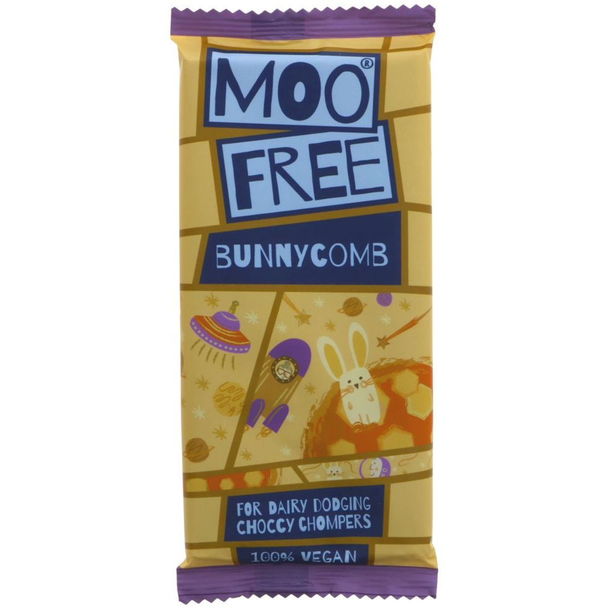 Moo Free Bunnycomb Bars - 80g