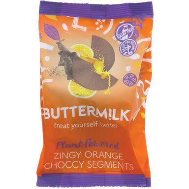 Buttermilk Zingy Orange Choccy Segments - 100g