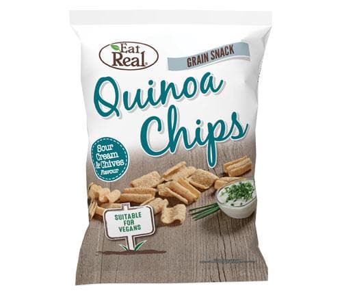 Eat Real Quinoa Chips Sour Cream & Chives - 80g - SoulBia