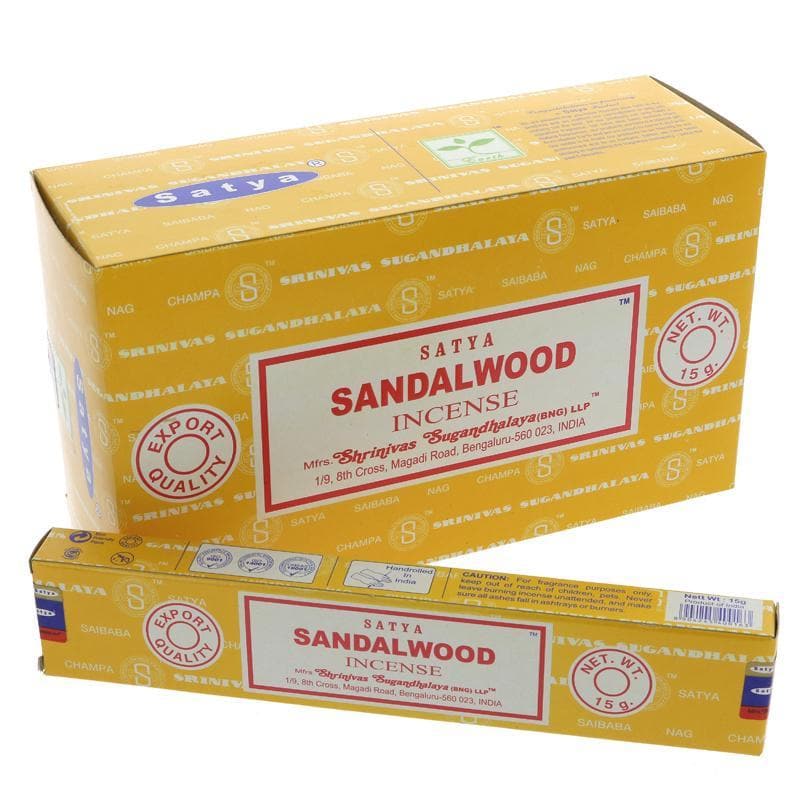 Siesta Crafts Satya Sai Sandalwood Incense- 15g - SoulBia