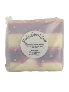 Pushp Soaps Afternoon Triple Delight Soap - 120g - SoulBia