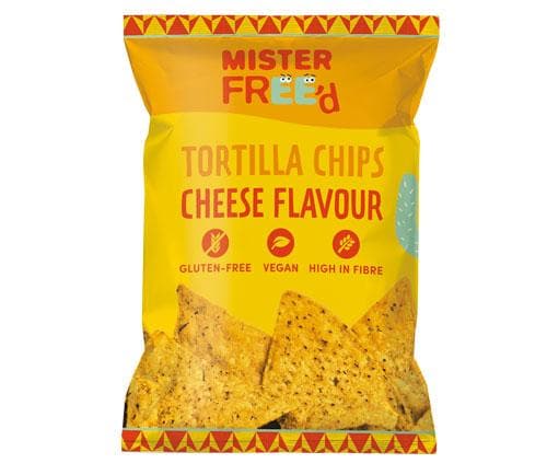 Mister Free'd Vegan Tortilla Chips Cheezie- 135g - SoulBia