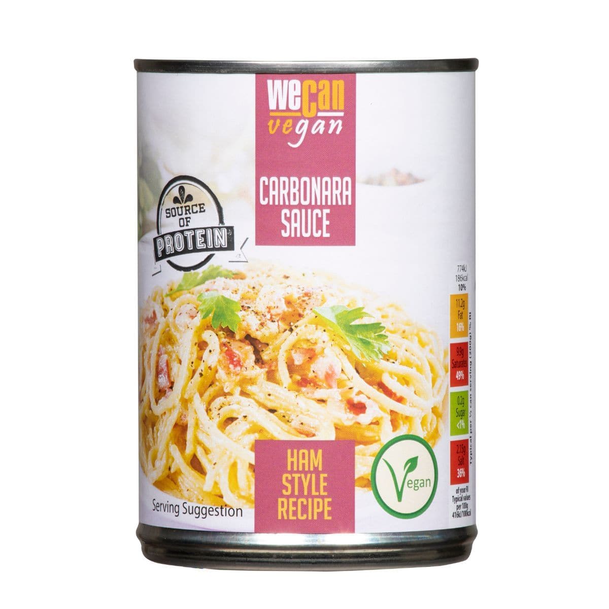 We Can Vegan Vegan Carbonara Sauce - 400g - SoulBia